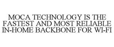 MOCA TECHNOLOGY IS THE FASTEST AND MOST RELIABLE IN-HOME BACKBONE FOR WI-FI