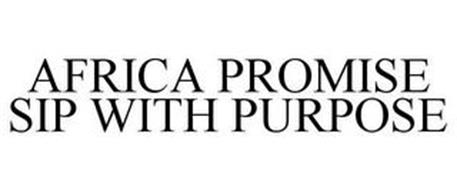 AFRICA PROMISE SIP WITH PURPOSE