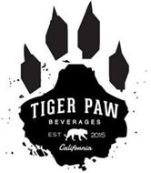 TIGER PAW BEVERAGES EST 2015 CALIFORNIA