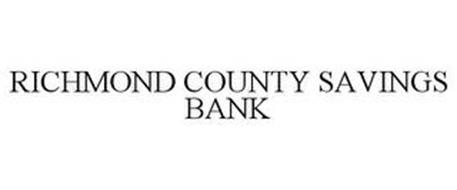 RICHMOND COUNTY SAVINGS BANK