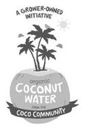 A GROWER-OWNED INITIATIVE ORGANIC COCONUT WATER FROM THE COCO COMMUNITY