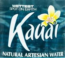 WETTEST SPOT ON EARTH KAUAI NATURAL ARTESIAN WATER