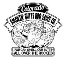 COLORADO SMOKIN' BUTTS BBQ SAUCE CO. YOU CAN SMELL OUR BUTTS ALL OVER THE ROCKIES