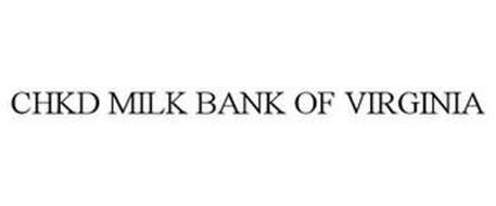 CHKD MILK BANK OF VIRGINIA
