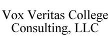 VOX VERITAS COLLEGE CONSULTING, LLC