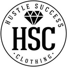 HSC HUSTLE SUCCESS · CLOTHING ·