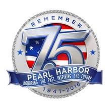 REMEMBER 75 PEARL HARBOR HONORING THE PAST, INSPIRING THE FUTURE 1941-2016