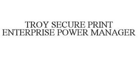 TROY SECURE PRINT ENTERPRISE POWER MANAGER