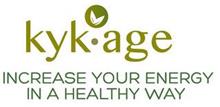 KYK · AGE INCREASE YOUR ENERGY IN A HEALTHY WAY