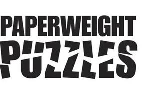 PAPERWEIGHT PUZZLES