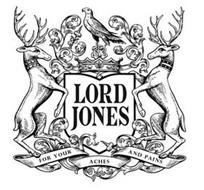 LORD JONES FOR YOUR ACHES AND PAINS