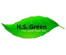 H.S. GREEN THE GOOD FOOD BAR