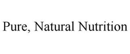 PURE, NATURAL NUTRITION
