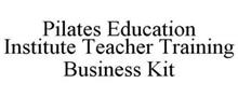 PILATES EDUCATION INSTITUTE TEACHER TRAINING BUSINESS KIT