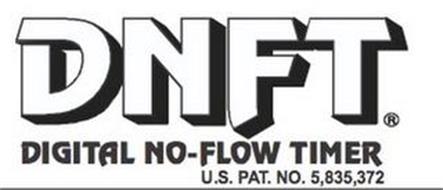DNFT DIGITAL NO-FLOW TIMER U.S. PAT. NO. 5,835,372