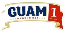 GUAM 1 NO. ONE MADE IN USA
