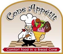 CONE APPÉTIT COMFORT FOOD IN A BREAD CONE
