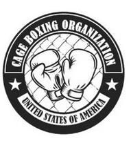 CAGE BOXING ORGANIZATION UNITED STATES OF AMERICA
