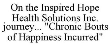 ON THE INSPIRED HOPE HEALTH SOLUTIONS INC. JOURNEY... 