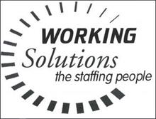 WORKING SOLUTIONS THE STAFFING PEOPLE