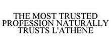 THE MOST TRUSTED PROFESSION NATURALLY TRUSTS L