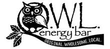 O.W.L. ENERGY BAR ORIGINAL. WHOLESOME. LOCAL.