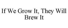 IF WE GROW IT, THEY WILL BREW IT