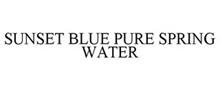PURE SPRING WATER SUNSET BLUE