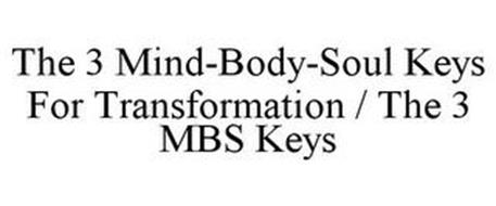 THE 3 MIND-BODY-SOUL KEYS FOR TRANSFORMATION / THE 3 MBS KEYS