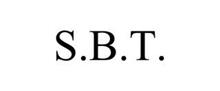 S.B.T.