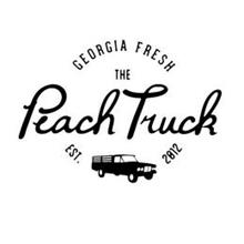GEORGIA FRESH THE PEACH TRUCK EST. 2012
