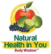 BODY WISDOM NATURAL HEALTH IN YOU BODY WISDOM