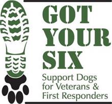 GOT YOUR SIX SUPPORT DOGS FOR VETERANS & FIRST RESPONDERS