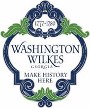 1777 1780 WASHINGTON WILKES GEORGIA MAKE HISTORY HERE