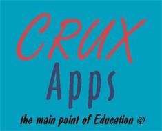 CRUX APPS THE MAIN POINT OF EDUCATION