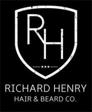 RICHARD HENRY HAIR & BEARD CO. RH
