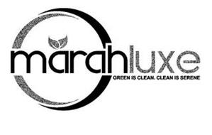 MARAHLUXE GREEN IS CLEAN. CLEAN IS SERENE