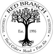 RED BRANCH ORIGINAL PREMIUM EST 1995 HARD CIDER MEAD FINE ALE