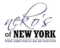 NEKO'S OF NEW YORK PIZZA-SUBS-PASTA-SALAD-SEAFOOD