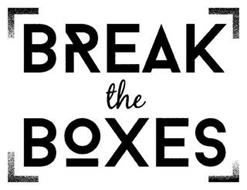 BREAK THE BOXES