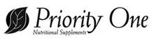 PRIORITY ONE NUTRITIONAL SUPPLEMENTS