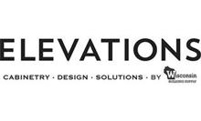 ELEVATIONS CABINETRY · DESIGN · SOLUTIONS · BY WISCONSIN BUILDING SUPPLY