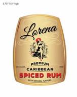 LORENA PREMIUM CARIBBEAN SPICED RUM WITH NATURAL FLAVORS