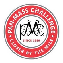 PAN-MASS CHALLENGE CLOSER BY THE MILE SINCE 1980 PMC