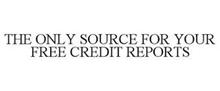 THE ONLY SOURCE FOR YOUR FREE CREDIT REPORTS