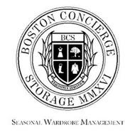 BOSTON CONCIERGE BCS EXQUISITUS SERVITIUM STORAGE MMXVI SEASONAL WARDROBE MANAGEMENT