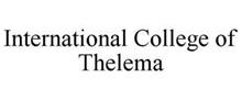 INTERNATIONAL COLLEGE OF THELEMA