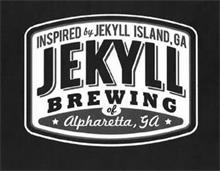 INSPIRED BY JEKYLL ISLAND, GA JEKYLL BREWING OF ALPHARETTA, GA
