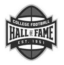 COLLEGE FOOTBALL HALL OF FAME EST. 1951
