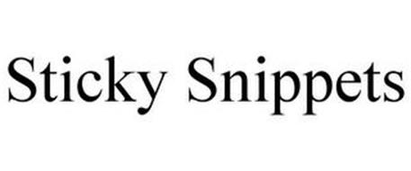 STICKY SNIPPETS